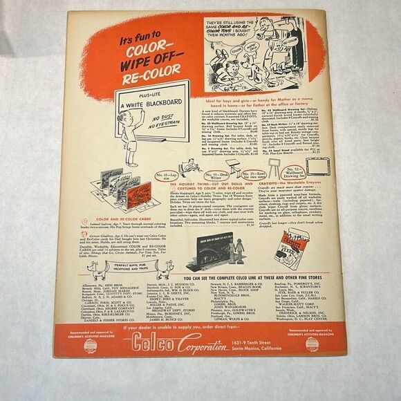 VTG Children's Activities For Home & School Magazine Book June 1949 Newsstands - Picture 3 of 5